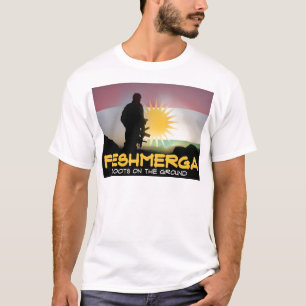 Peshmerga - Bot op de grond T-shirt