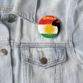 Peshmerga Ronde Button 5,7 Cm (In situ)