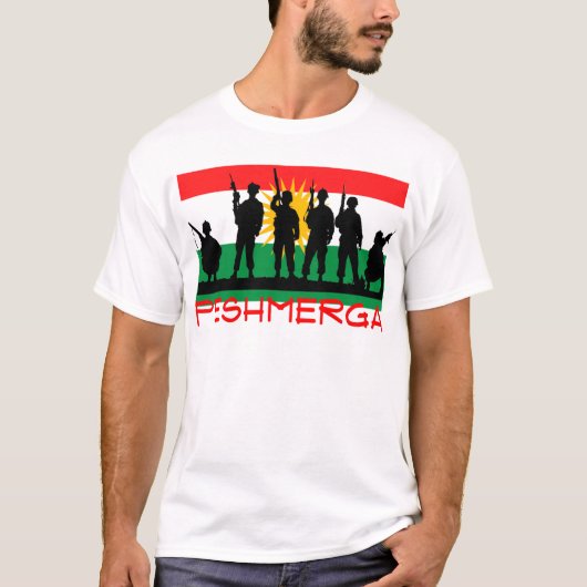 Peshmergas T-shirt (Voorkant)