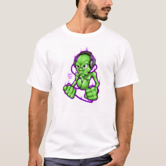 Pesk916 Green Man T-shirt