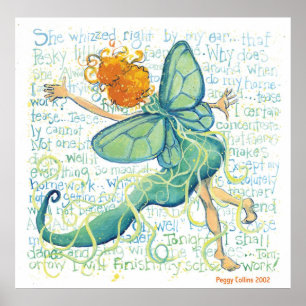 Pesky Faerie Poster
