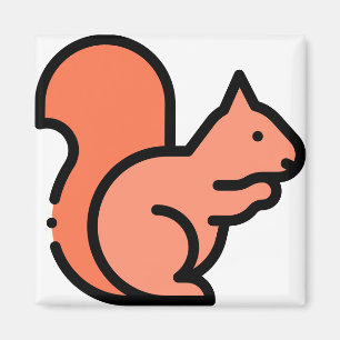 Pesky Little Squirrel Magneet
