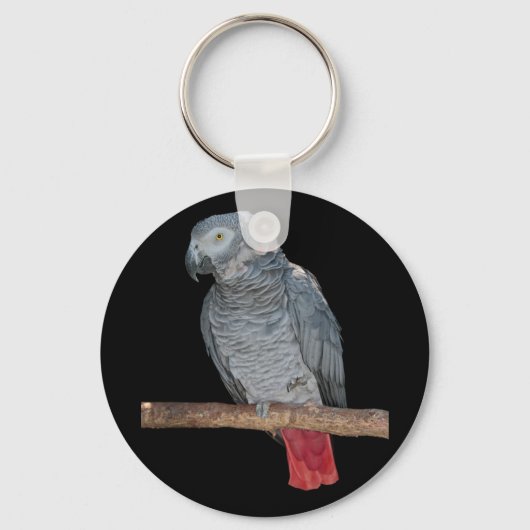 Pesky Parrot Keyring Sleutelhanger (Voorkant)
