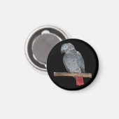 Pesky Parrot Magnet Magneet (Voorkant / Achterkant)