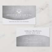 Pesonal Injury Law Firma Visitekaartjes (Voorkant / Achterkant)