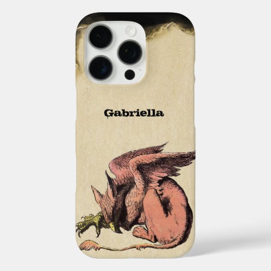 Pesonalized  Alice in Wonderland iPhone Case-Mate iPhone Case (Achterkant)