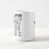 Pessah "Dayenu et plus..." Mug de café de 15 oz (Centre)