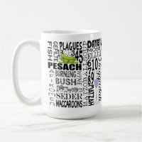 Pessah "Dayenu et plus..." Mug de café de 15 oz