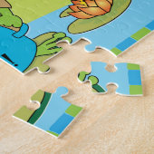 Pessah Puzzle "Grenouille et soupe!" (Côté)