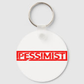 Pessimist Stamp Sleutelhanger (Achterkant)
