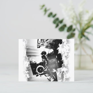 Pessoa Segurando uma câmera dslr Preta Briefkaart