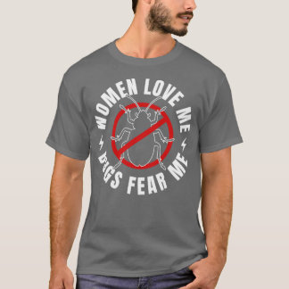Pest Control Bug Exterminator Funny Bugs Angst T-shirt