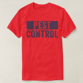 Pest Control Bug Exterminator Halloween Costume1 T-shirt (Design voorkant)