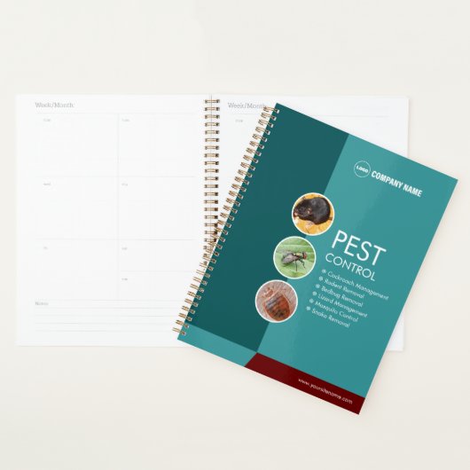 Pest Control Custom Company Planner (Display)