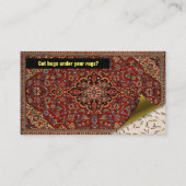 Pest Control Exterminator - Heb je bugs? Perzisch  Visitekaartje (Voorkant)