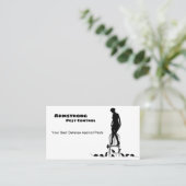 Pest Control Exterminator Service Visitekaartje (Staand voorkant)
