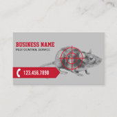 Pest Control Professional Exterminator Visitekaartje (Voorkant)