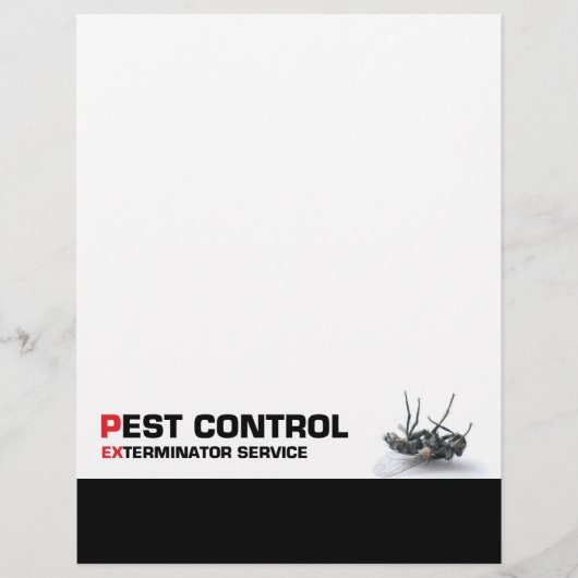 Pest control-service flyer (Voorkant)