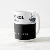 Pest control-service koffiemok (Voorkant rechts)