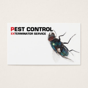 Pest control-service visitekaartje