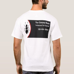 Pest Control T-Shirts voor bedrijven