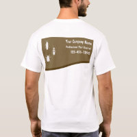 Pest Control T-Shirts voor zakelijk gebruik