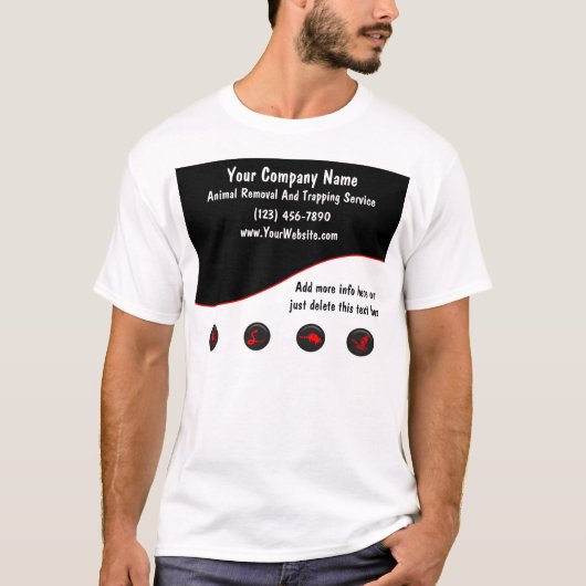 Pest Control Tee Shirt (Voorkant)