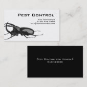 Pest Control Visitekaartje Cockroach (Voorkant / Achterkant)