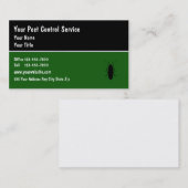 Pest Control Visitekaartjes (Voorkant / Achterkant)