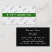 Pest Control Visitekaartjes (Voorkant / Achterkant)