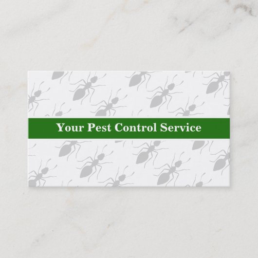 Pest Control Visitekaartjes (Voorkant)