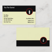 Pest Control Visitekaartjes (Voorkant / Achterkant)