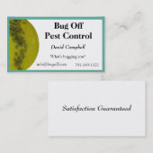 Pest Control Visitekaartjes (Voorkant / Achterkant)