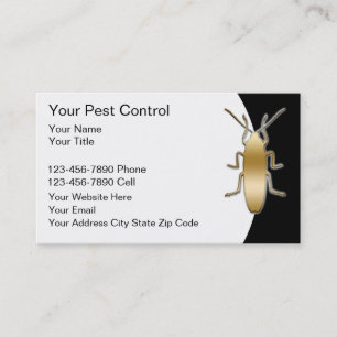 Pest Control Visitekaartjes