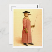  Pest Doctor Briefkaart (Voorkant / Achterkant)