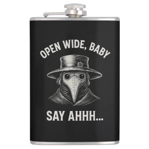 Pest Doctor Dark Humor Heupfles