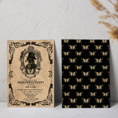 Pest Doctor Gothic Halloween Party Kaart