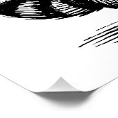 Pest Friends Forever Black Print Poster (Coin)