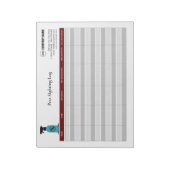 Pest Sighting Log Notitieblok (Gedraaid)