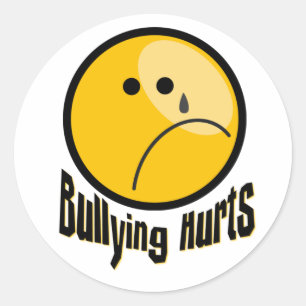 Pesten doet pijn aan Sticker