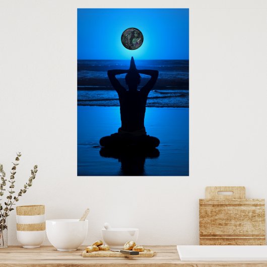 Pesten voor de aarde poster (Keuken)