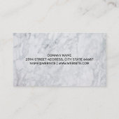 Pestle en mortel | geneeskunde visitekaartje (Achterkant)