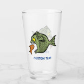 Pestvogel Vis Glas (Achterkant)