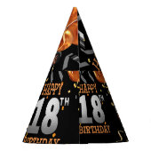 Pet Aangepaste partij Feesthoedjes (Achterkant)