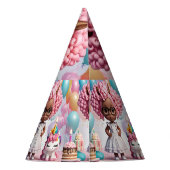 Pet Aangepaste partij Feesthoedjes (Achterkant)