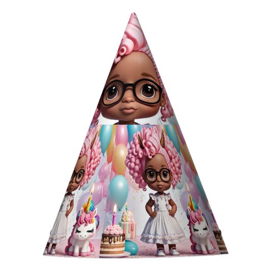 Pet Aangepaste partij Feesthoedjes (Voorkant)