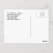 Pet Adoption redt je hart en neemt een kat aan Briefkaart (Achterkant)