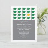 Pet Afstuderen Uitnodiging (Staand voorkant)