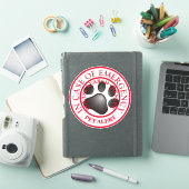 PET-ALERT STICKER (iPad Cover)