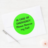 Pet Alert Sticker (Envelop)